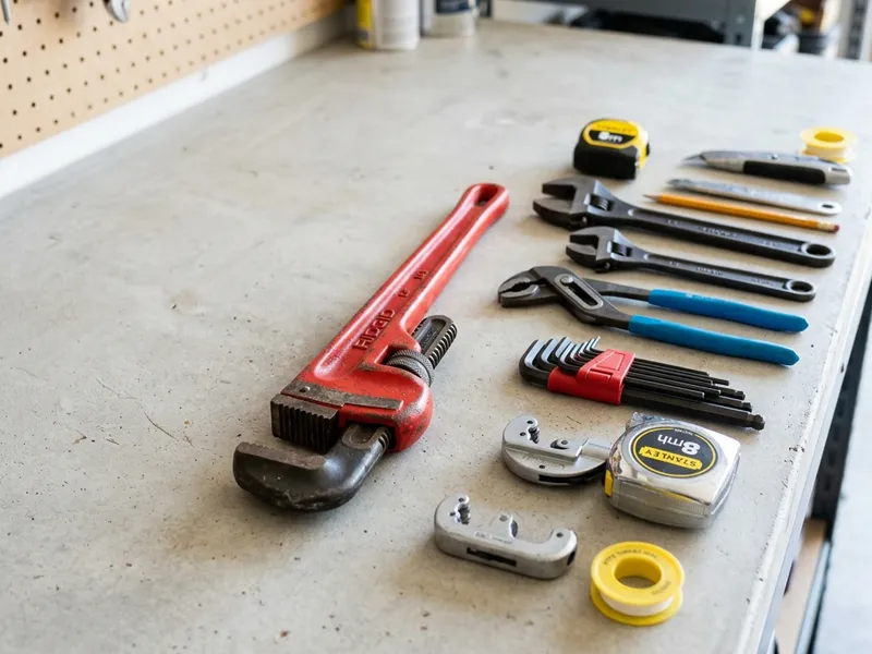 Professional plumbers in Kearny, AZ equipped with top-tier tools for residential and commercial plumbing services.